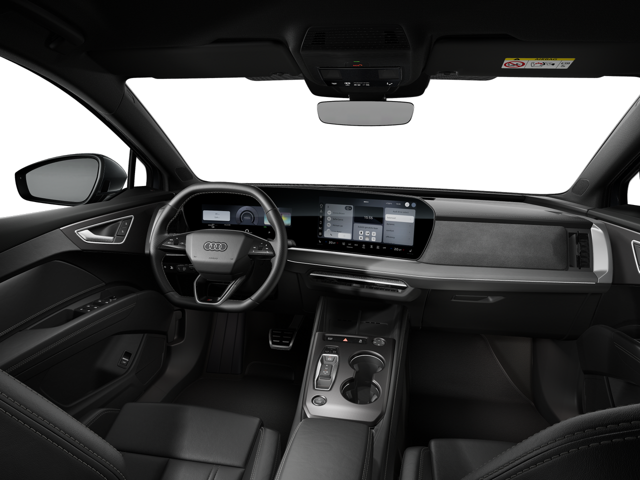 Imagem de um Audi Q4 Sportback e-tron