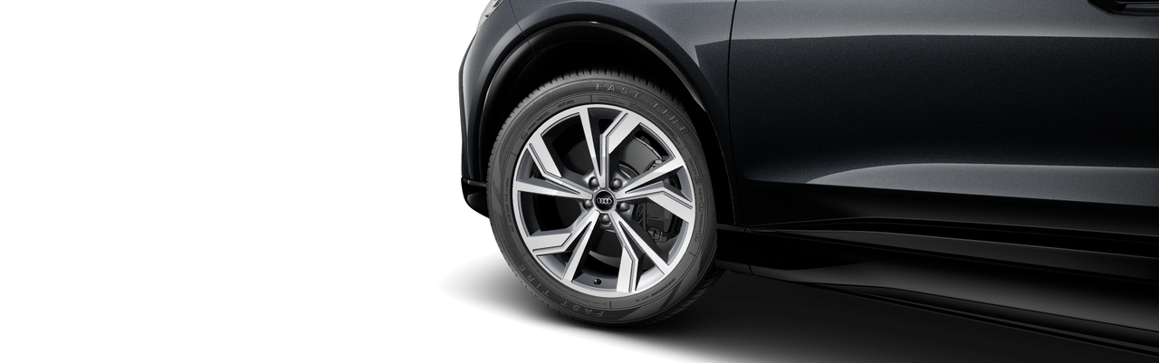 Imagem de um Audi Q4 Sportback e-tron