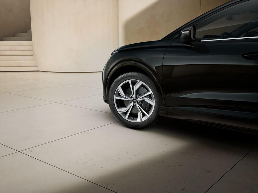 Imagem de um Audi Q4 Sportback e-tron performance