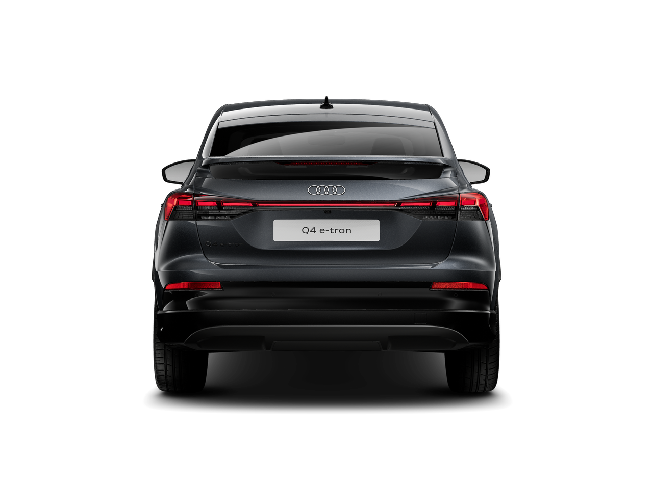 Imagem de um Audi Q4 Sportback e-tron