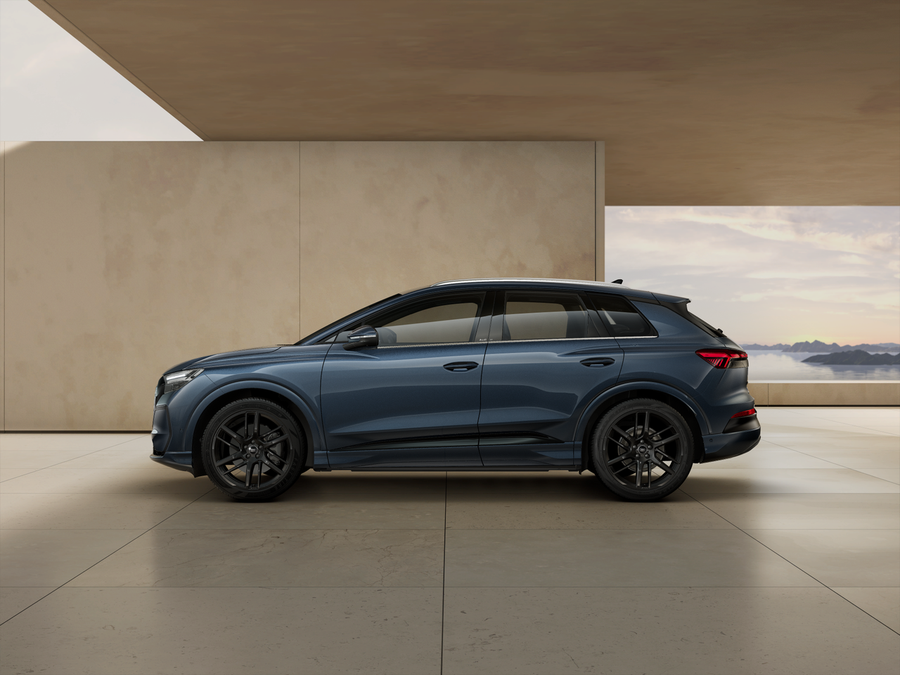 Imagem de um Audi Q4 SUV e-tron performance