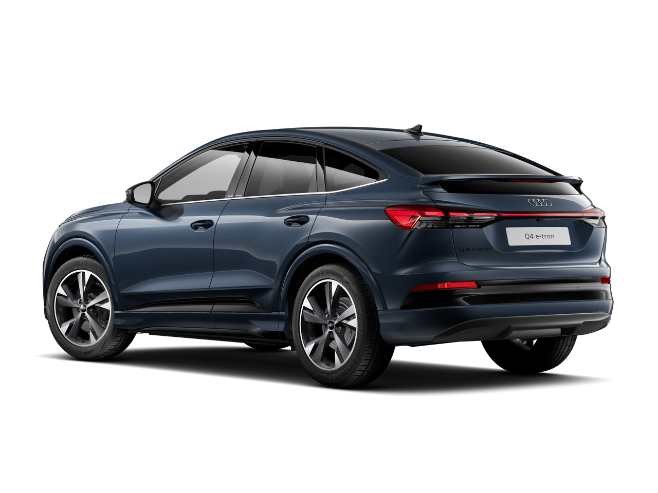 Imagem de um Audi Q4 Sportback e-tron performance