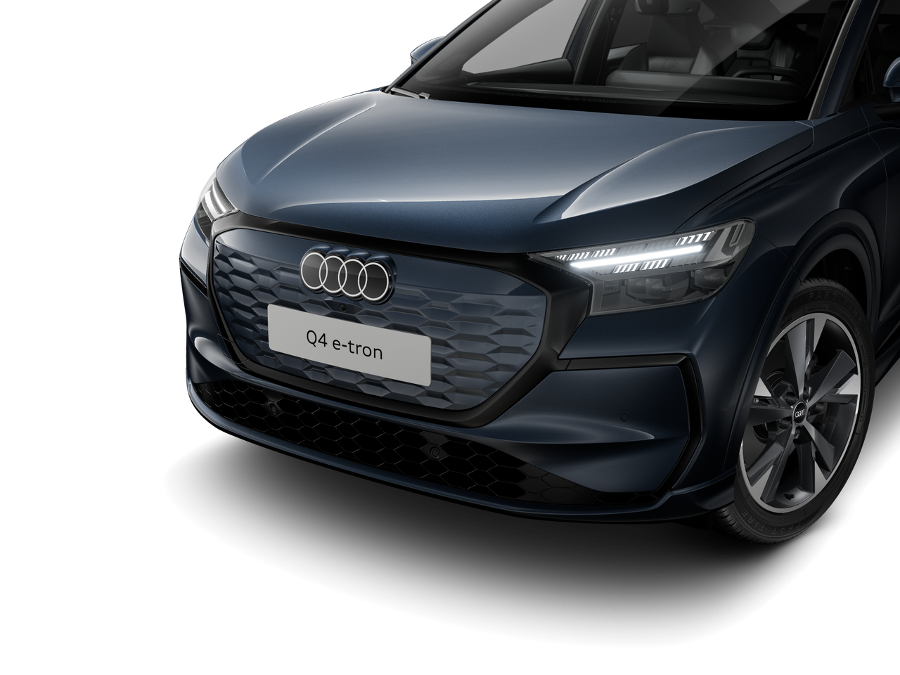 Imagem de um Audi Q4 Sportback e-tron performance