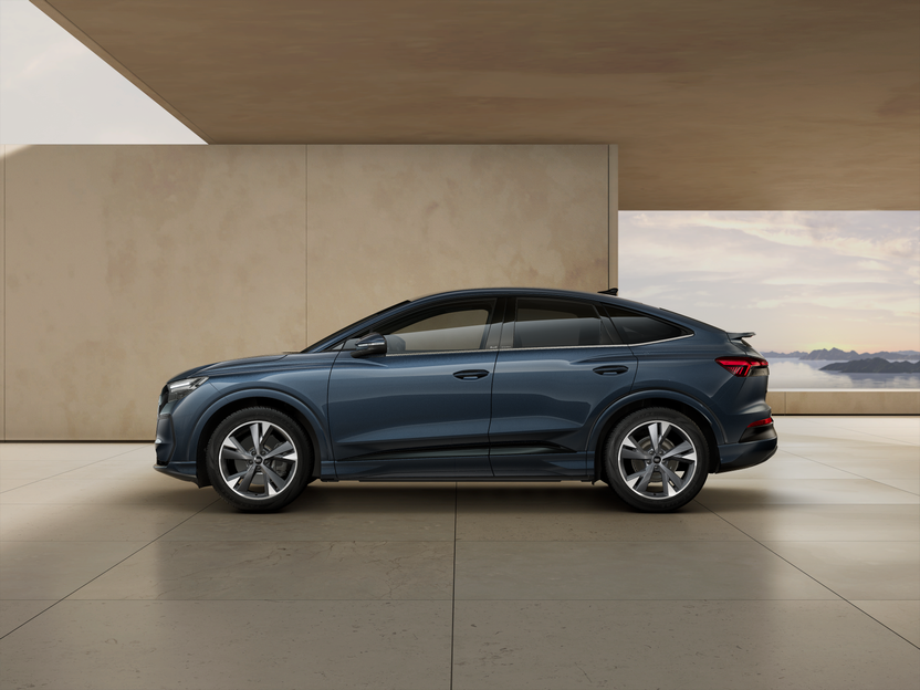 Imagem de um Audi Q4 Sportback e-tron performance