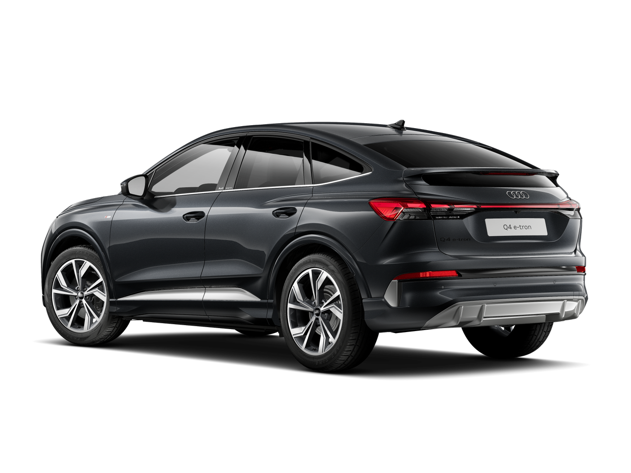 Imagem de um Audi Q4 Sportback e-tron performance
