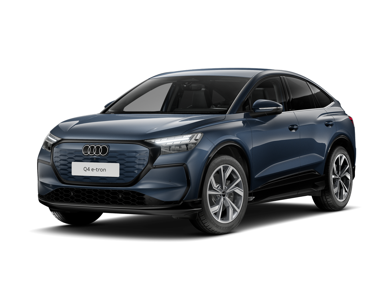 Imagem de um Audi Q4 Sportback e-tron