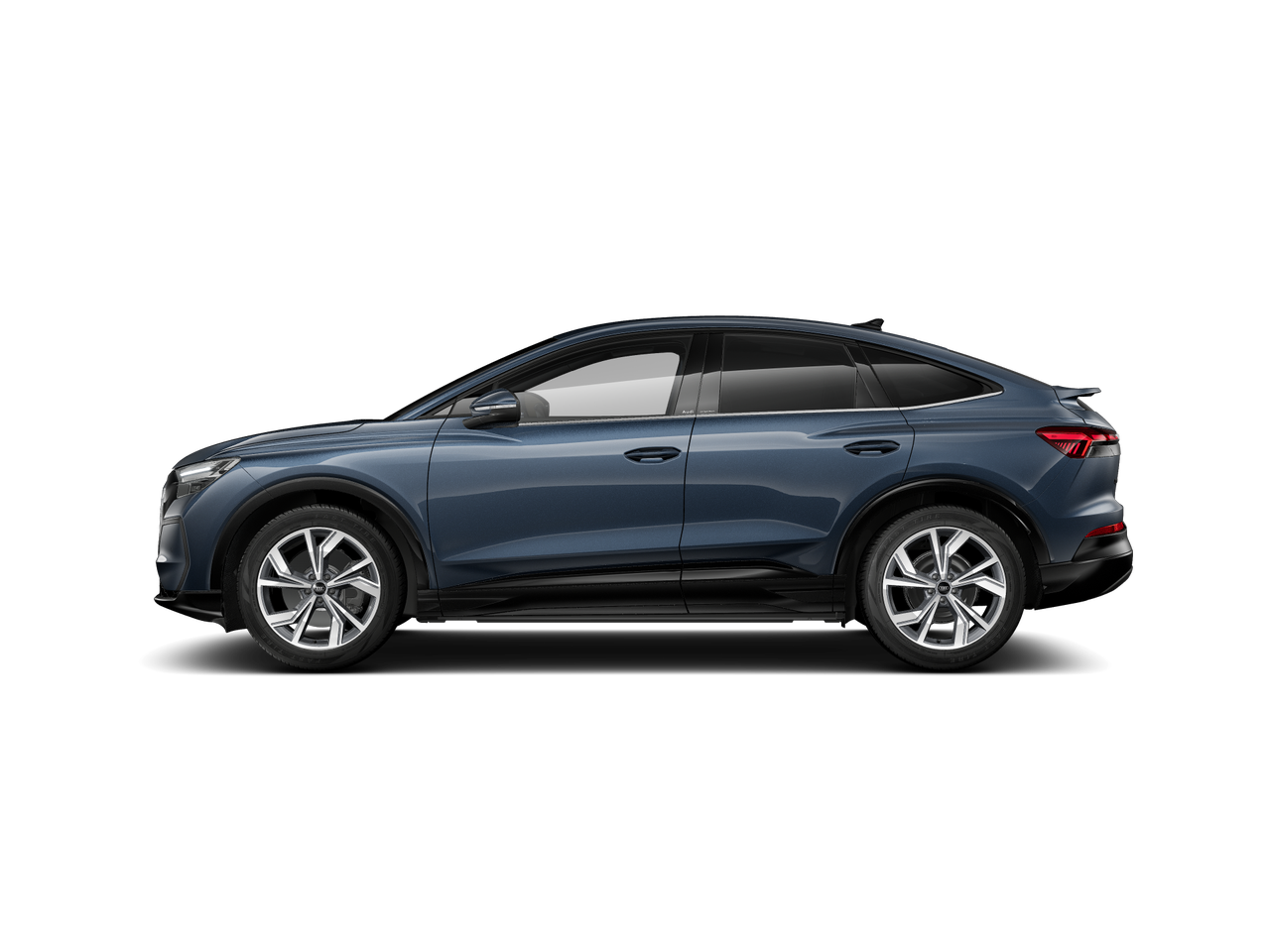 Imagem de um Audi Q4 Sportback e-tron