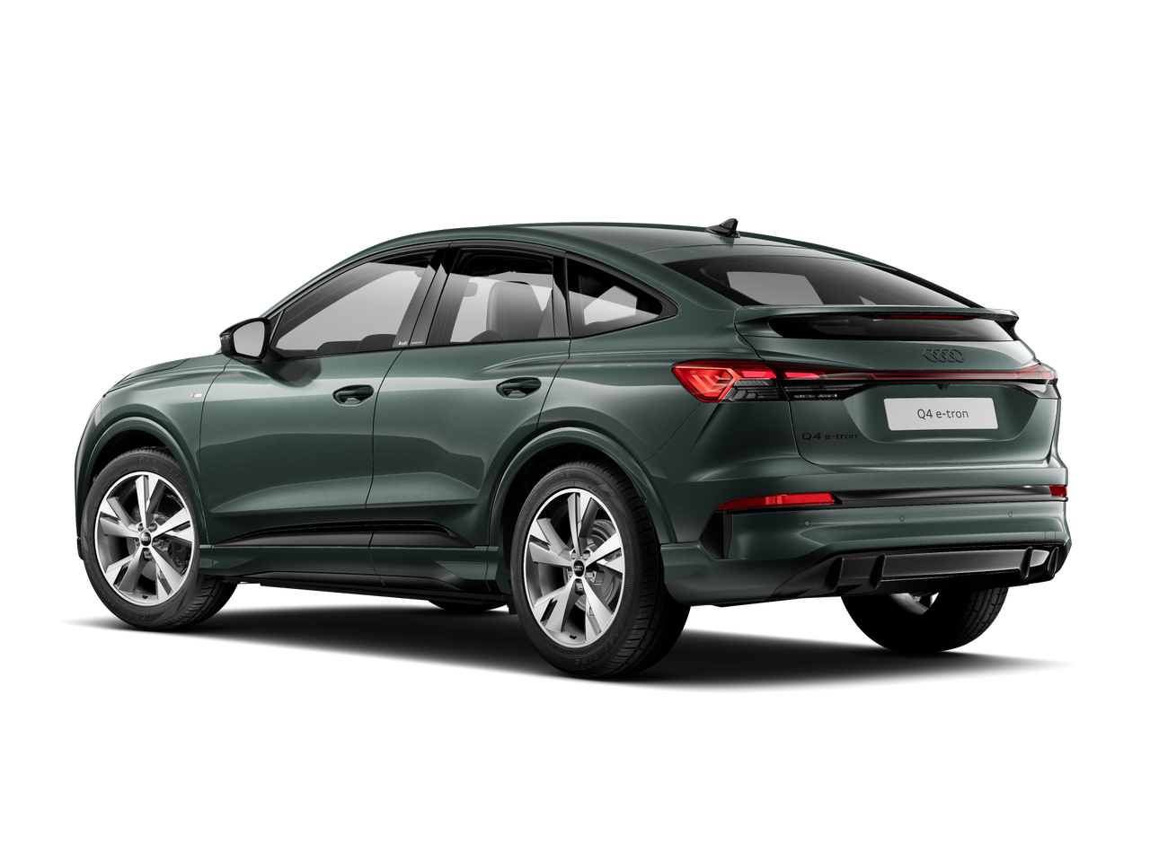 Imagem de um Audi Q4 Sportback e-tron