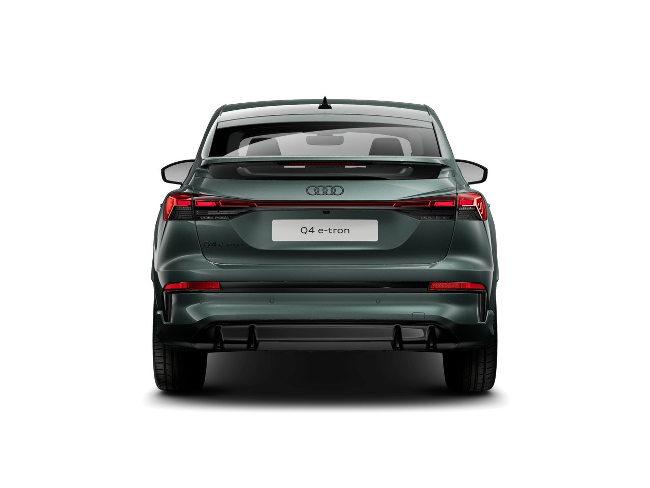 Imagem de um Audi Q4 Sportback e-tron