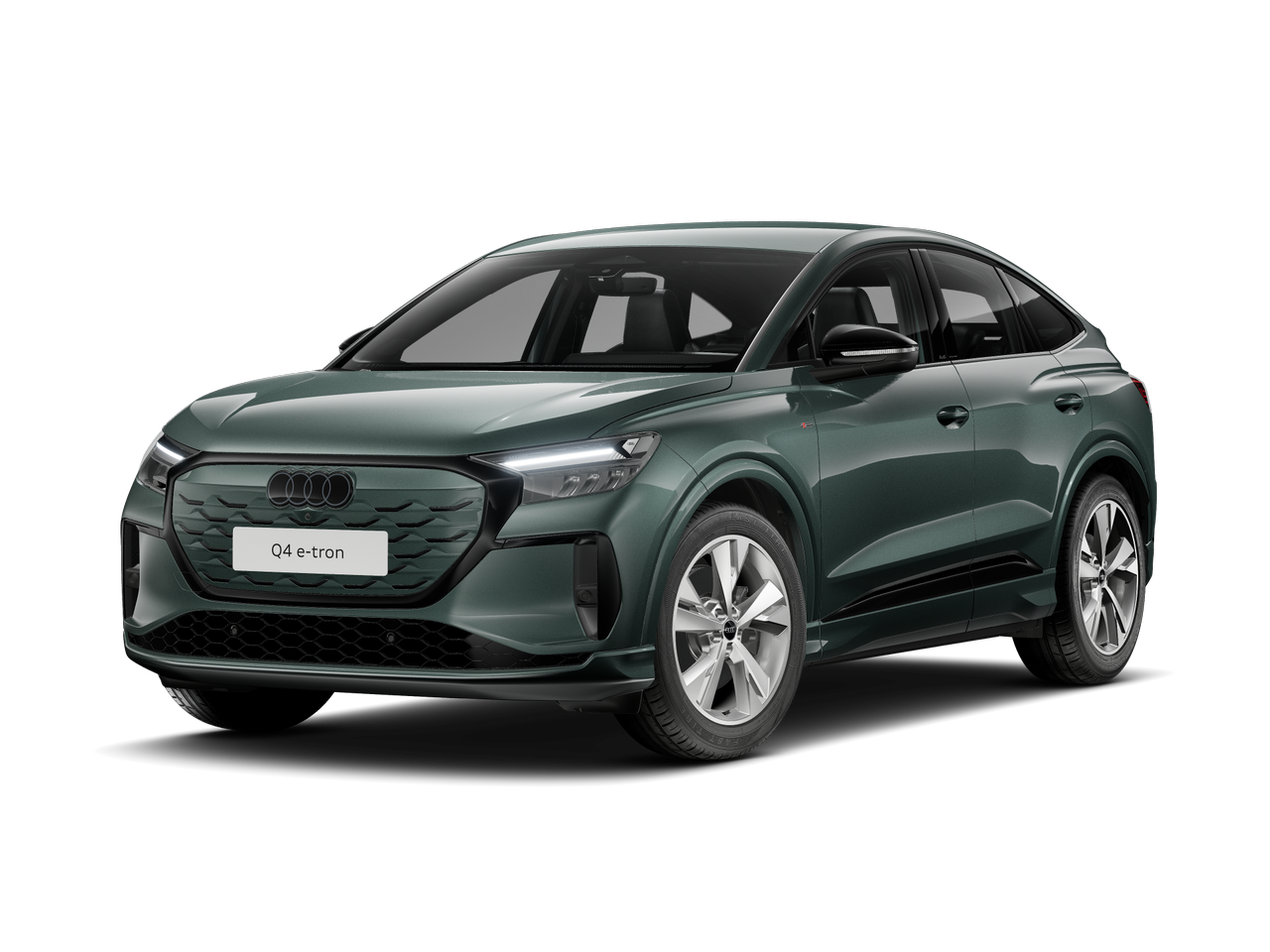 Imagem de um Audi Q4 Sportback e-tron
