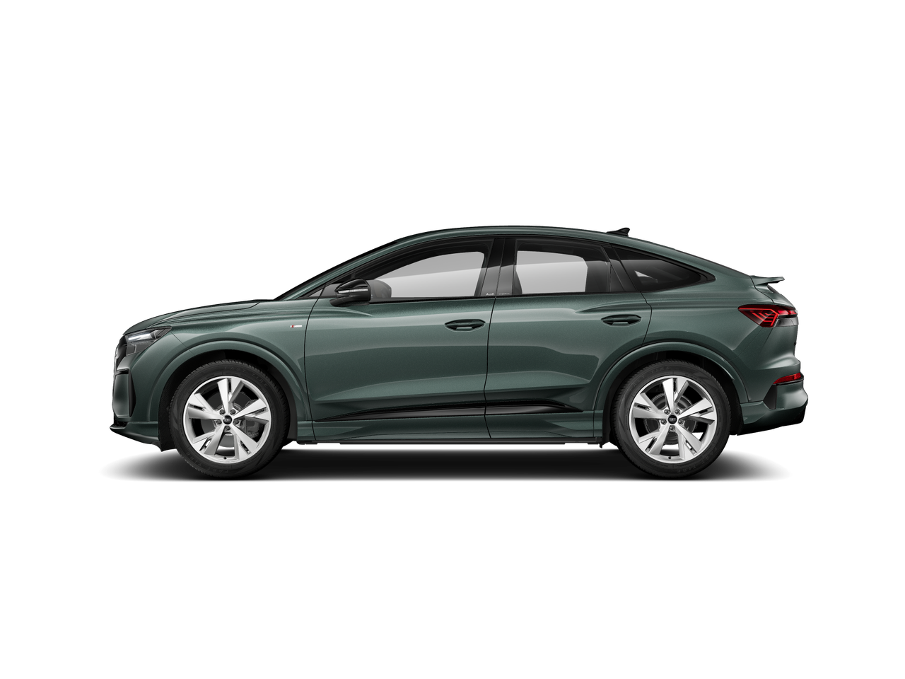 Imagem de um Audi Q4 Sportback e-tron
