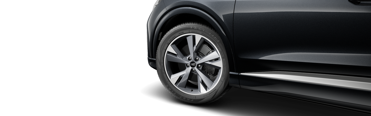 Imagem de um Audi Q4 SUV e-tron performance