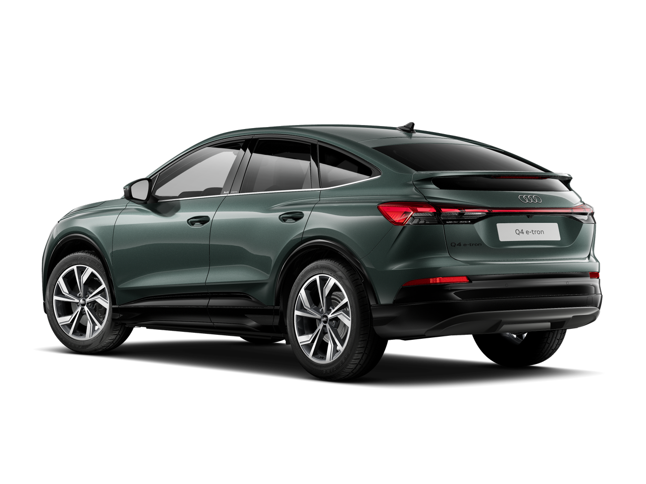 Imagem de um Audi Q4 Sportback e-tron performance