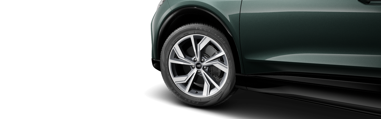 Imagem de um Audi Q4 Sportback e-tron performance