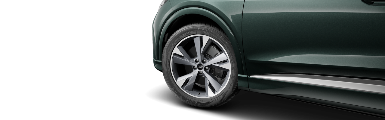 Imagem de um Audi Q4 SUV e-tron performance