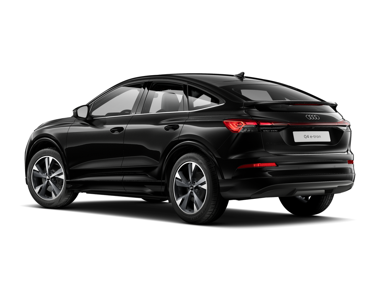 Imagem de um Audi Q4 Sportback e-tron