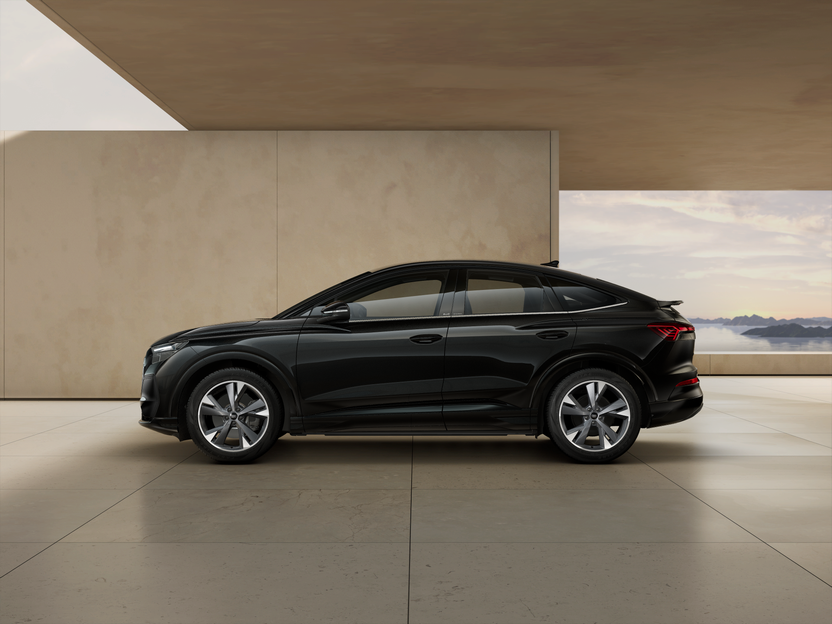 Imagem de um Audi Q4 Sportback e-tron
