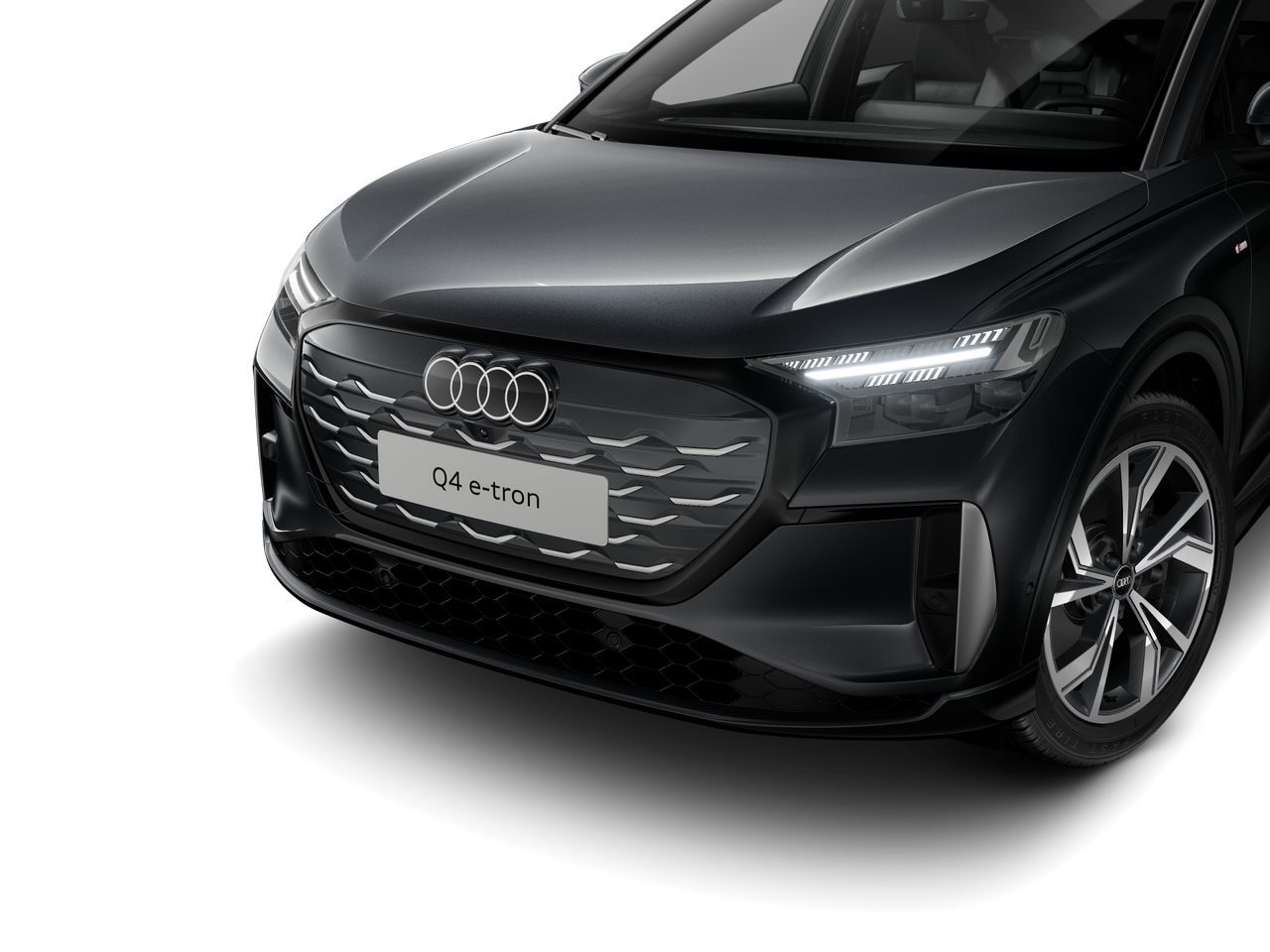 Imagem de um Audi Q4 Sportback e-tron performance