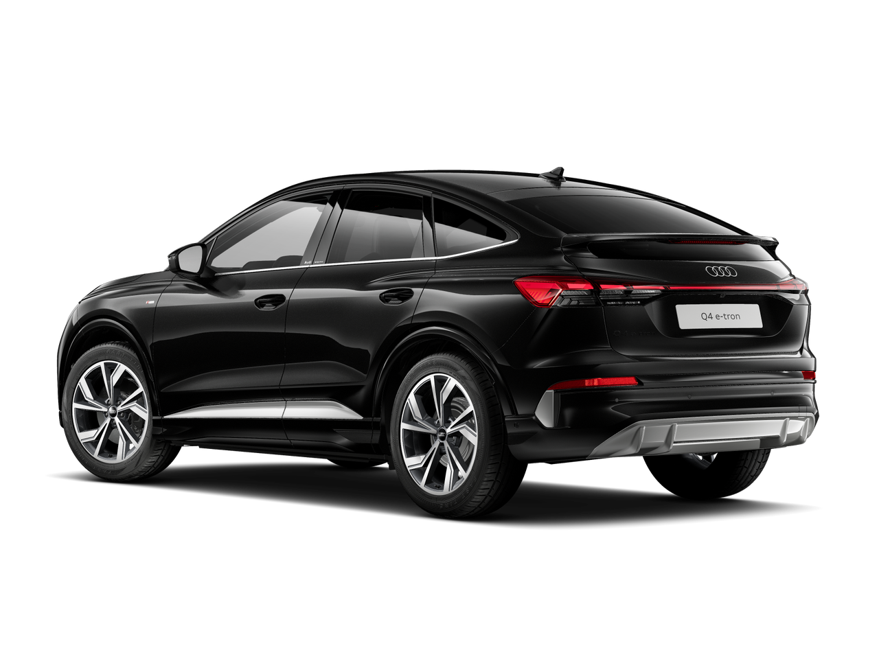 Imagem de um Audi Q4 Sportback e-tron