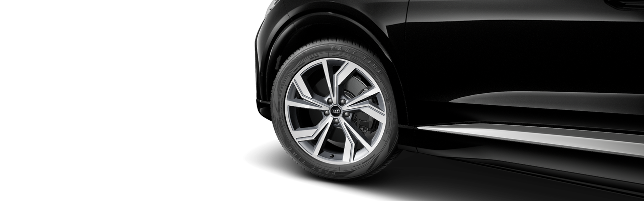 Imagem de um Audi Q4 Sportback e-tron