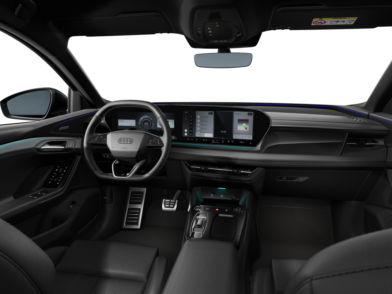 Imagem de um Audi Q6 Sportback e-tron performance