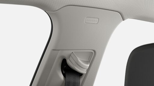 Airbags laterais, cortina e central