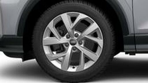 Jantes de liga leve 17'' com 5 raios em