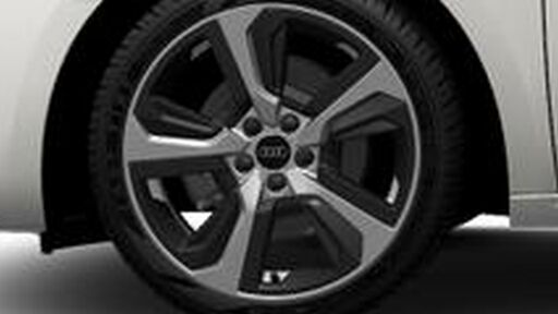 Jantes de liga leve 17'' com 5 raios com