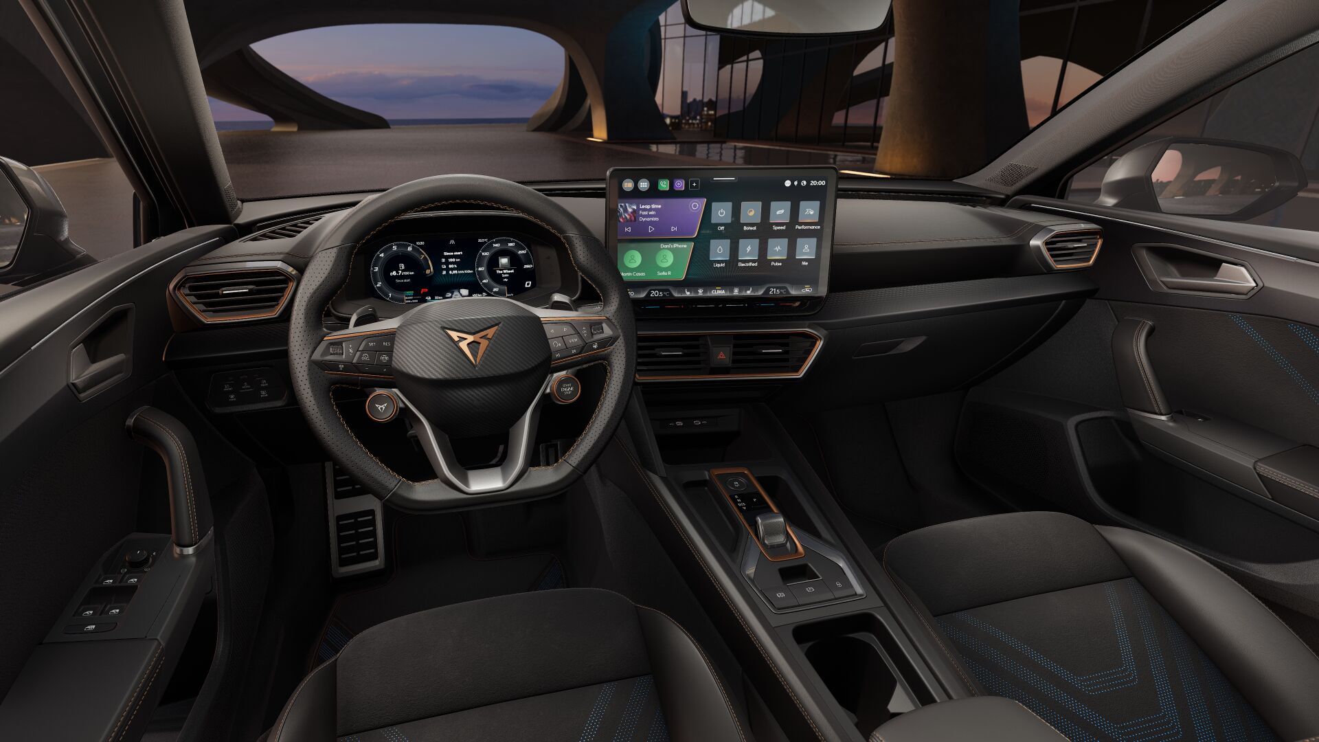 Imagem de um CUPRA Leon 5 Portas 1.5 e-HYBRID 272cv