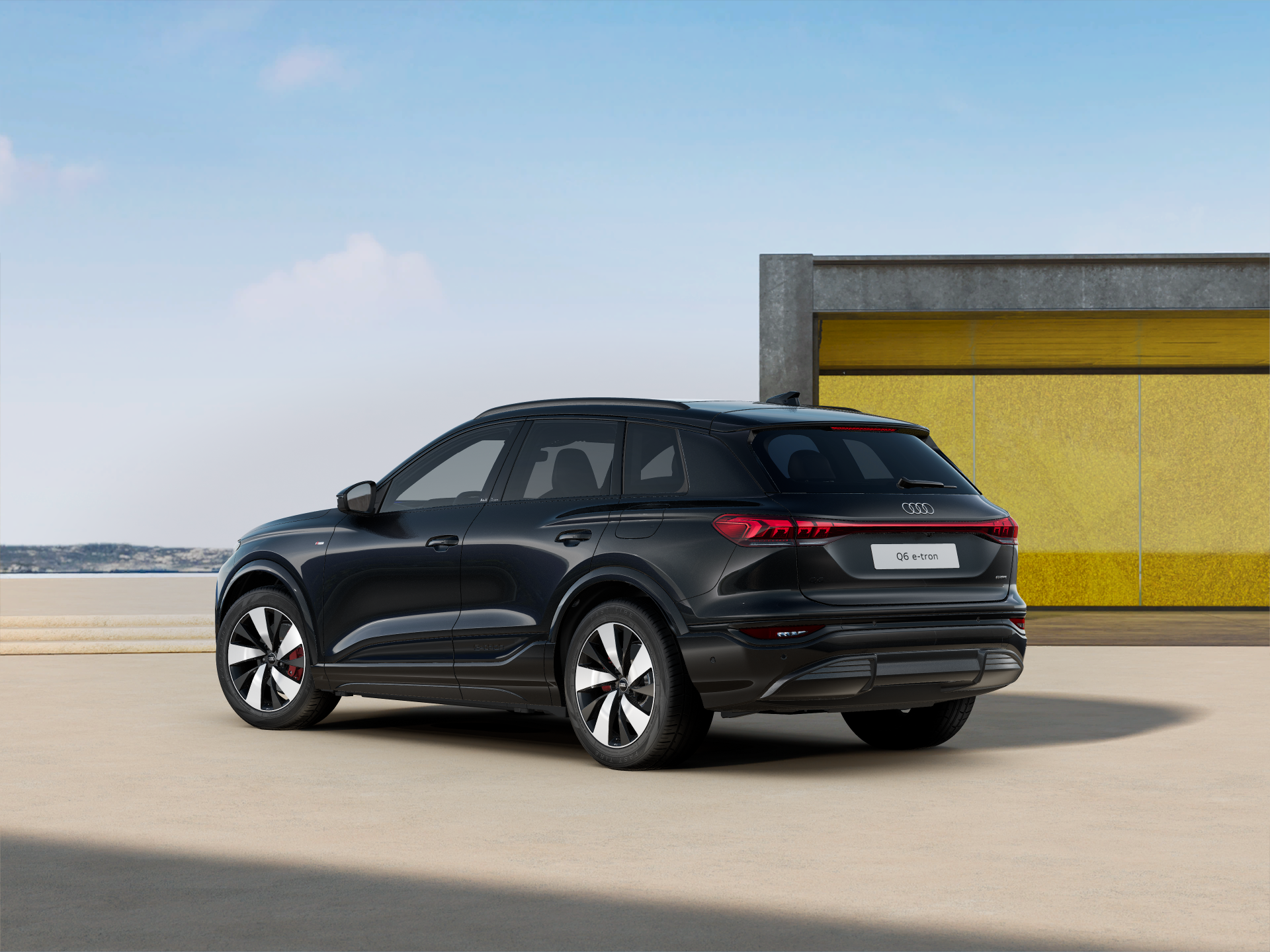 Imaginea unui Q6 e-tron quattro
