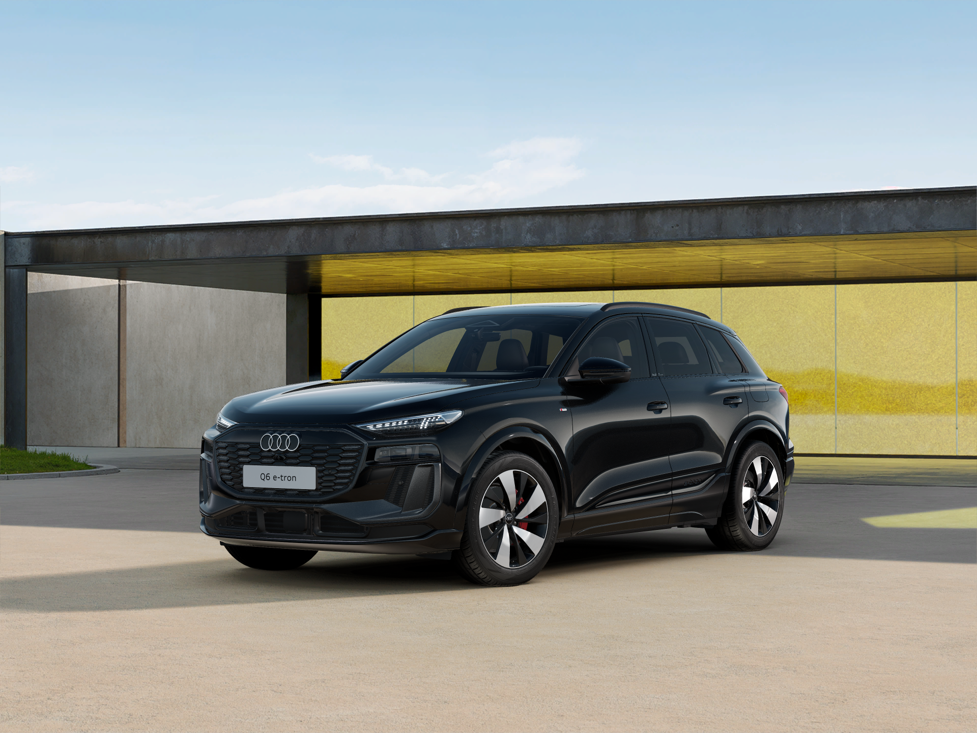 Imaginea unui Q6 e-tron quattro