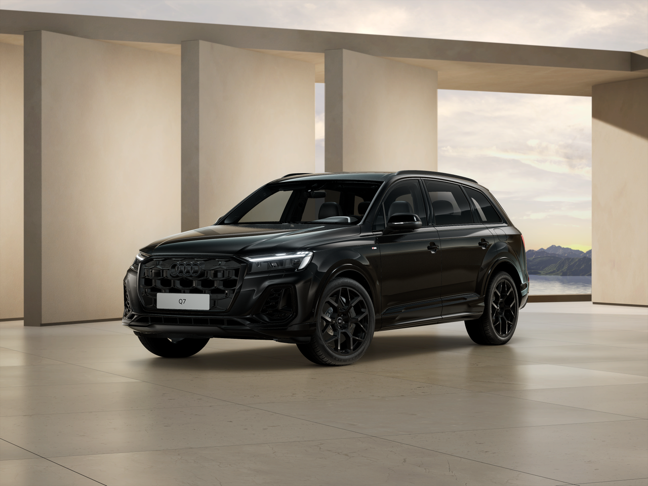 Imaginea unui Q7 S line 55 TFSI e quattro 290 kW&#x2F;394CP