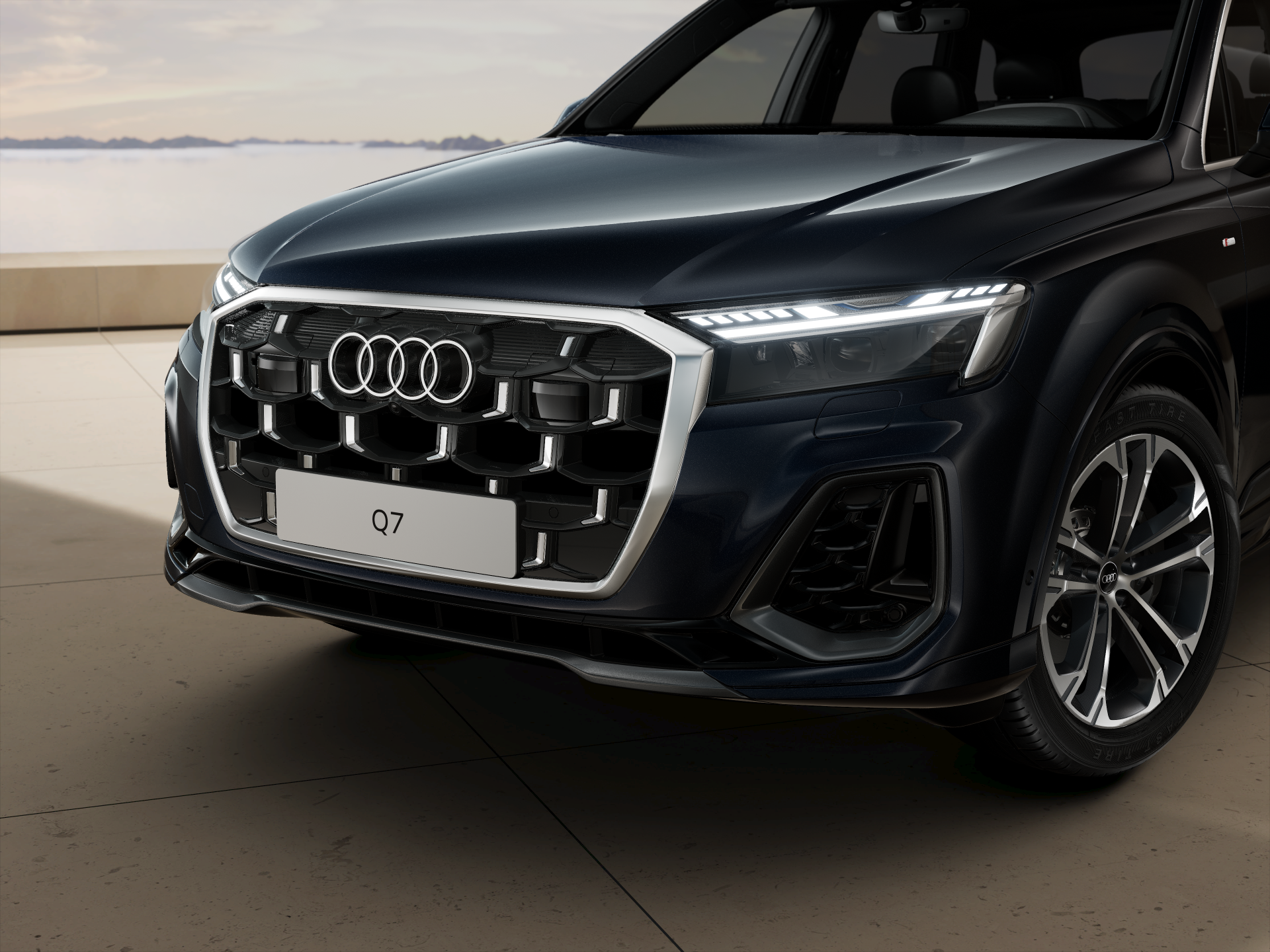 Imaginea unui Q7 S line 55 TFSI e quattro 290kW