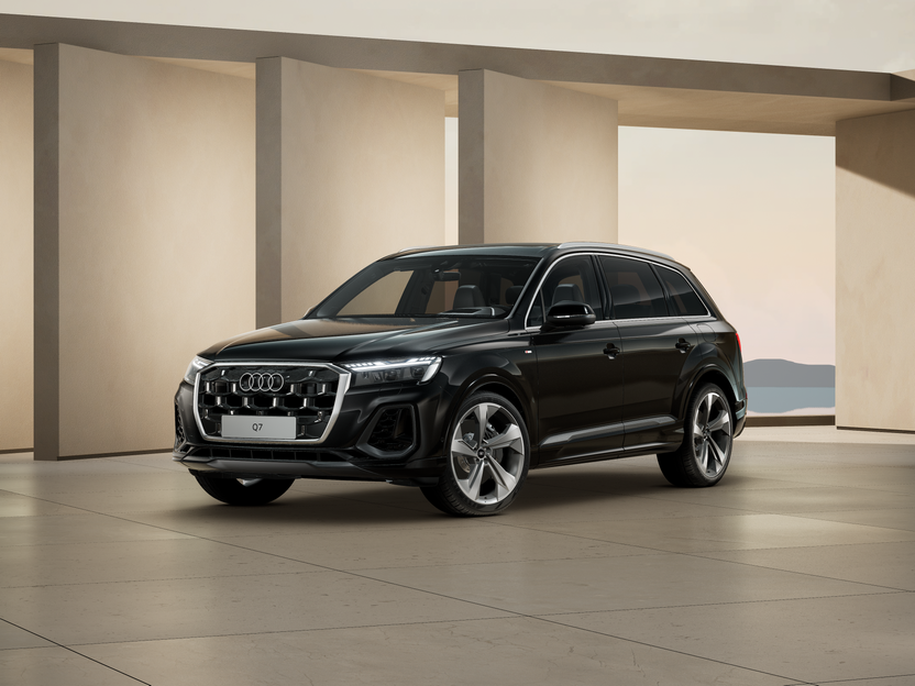 Imaginea unui Q7 S line 55 TFSI e quattro 290 kW/394CP