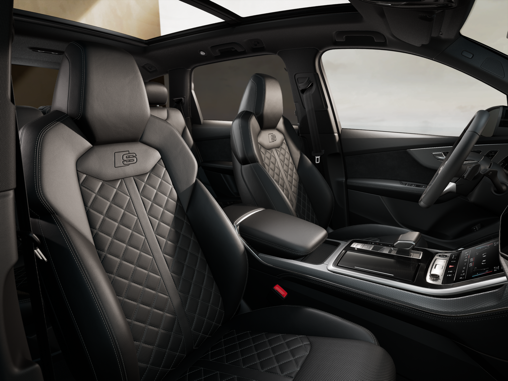 Imaginea unui Q7 S line 55 TFSI e quattro 290kW