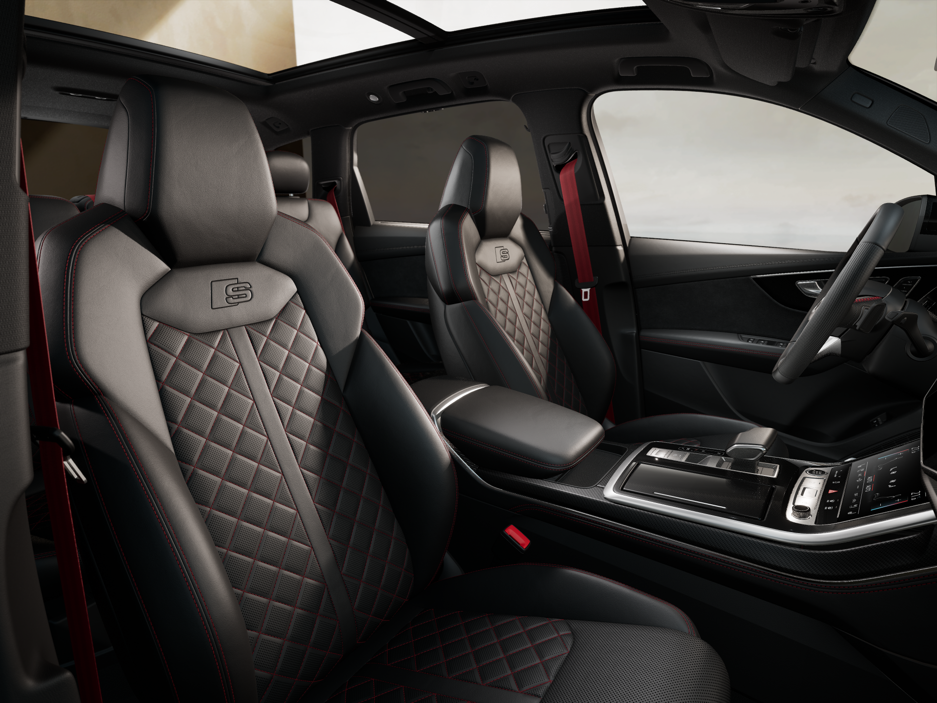 Imaginea unui Q7 S line 55 TFSI e quattro 290kW