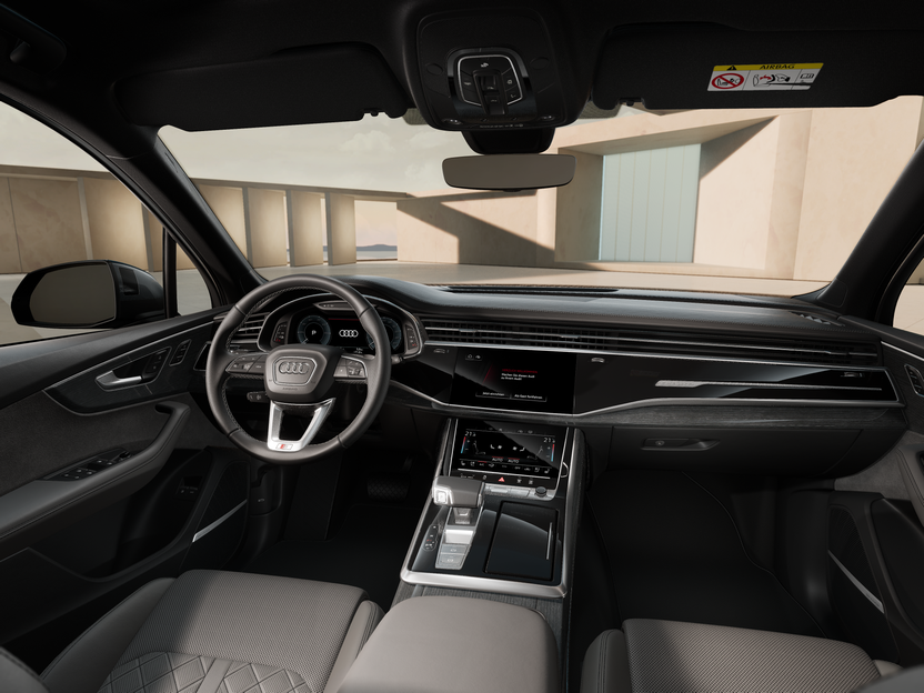 Imaginea unui Q7 S line 55 TFSI e quattro 290 kW/394CP