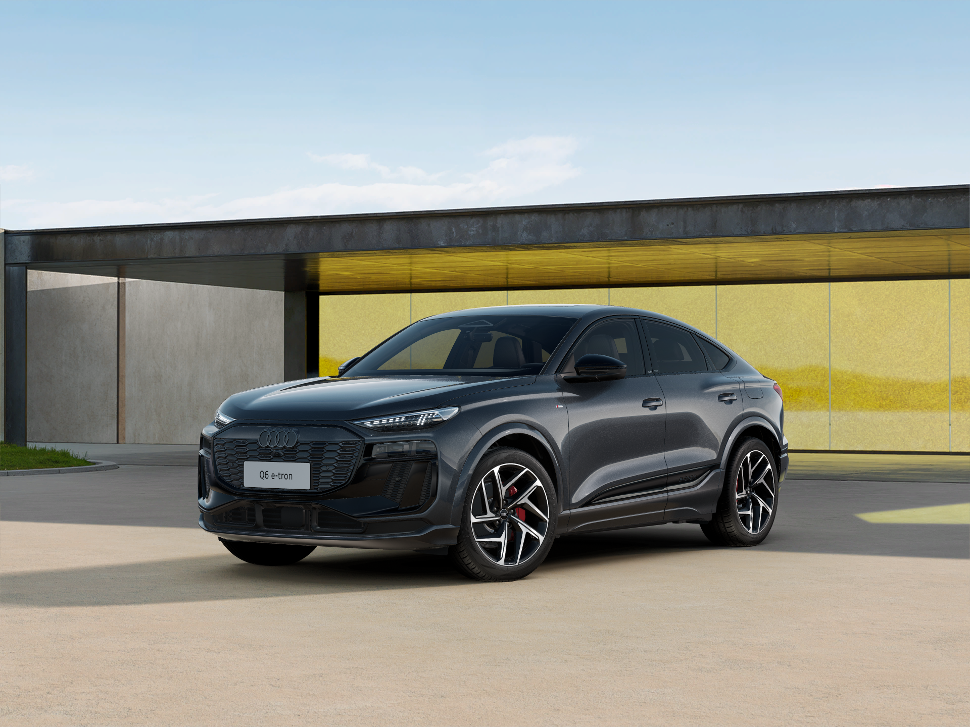 Imaginea unui Q6 Sportback e-tron quattro