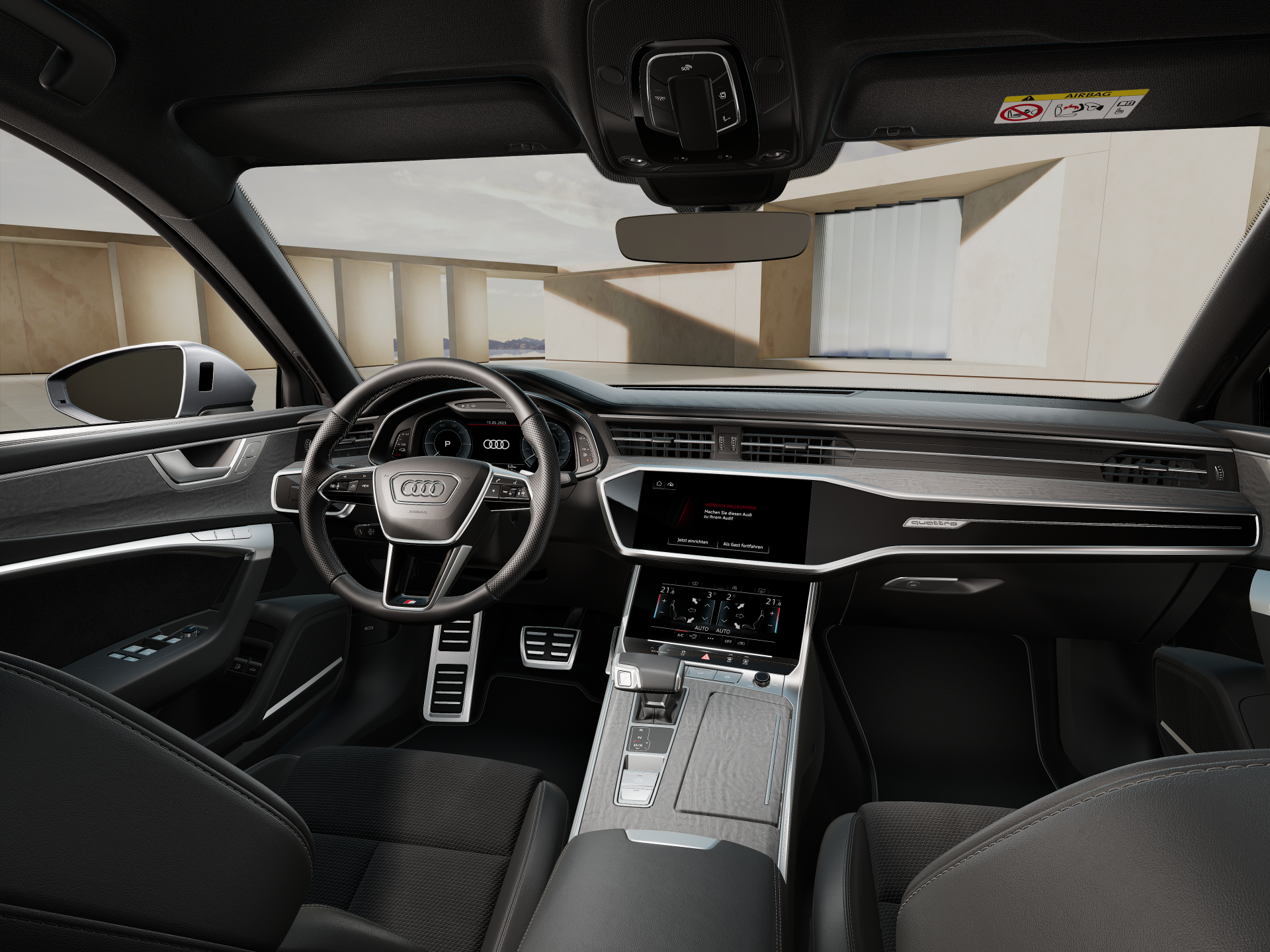 Imaginea unui A6 S LIne 50 TFSI e quattro 220 kW/299CP