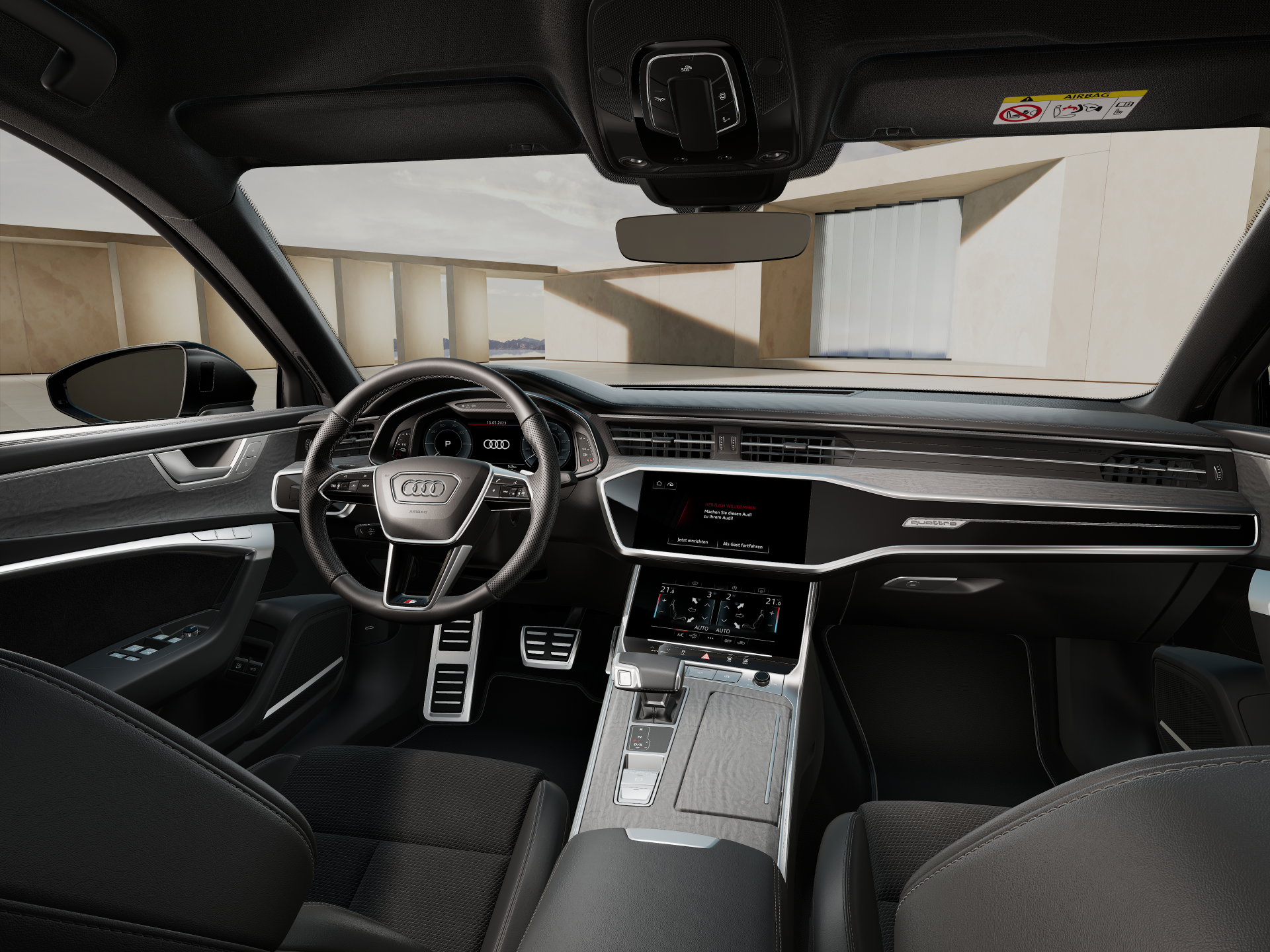 Imaginea unui A6 S LIne 50 TFSI e quattro 220 kW/299CP