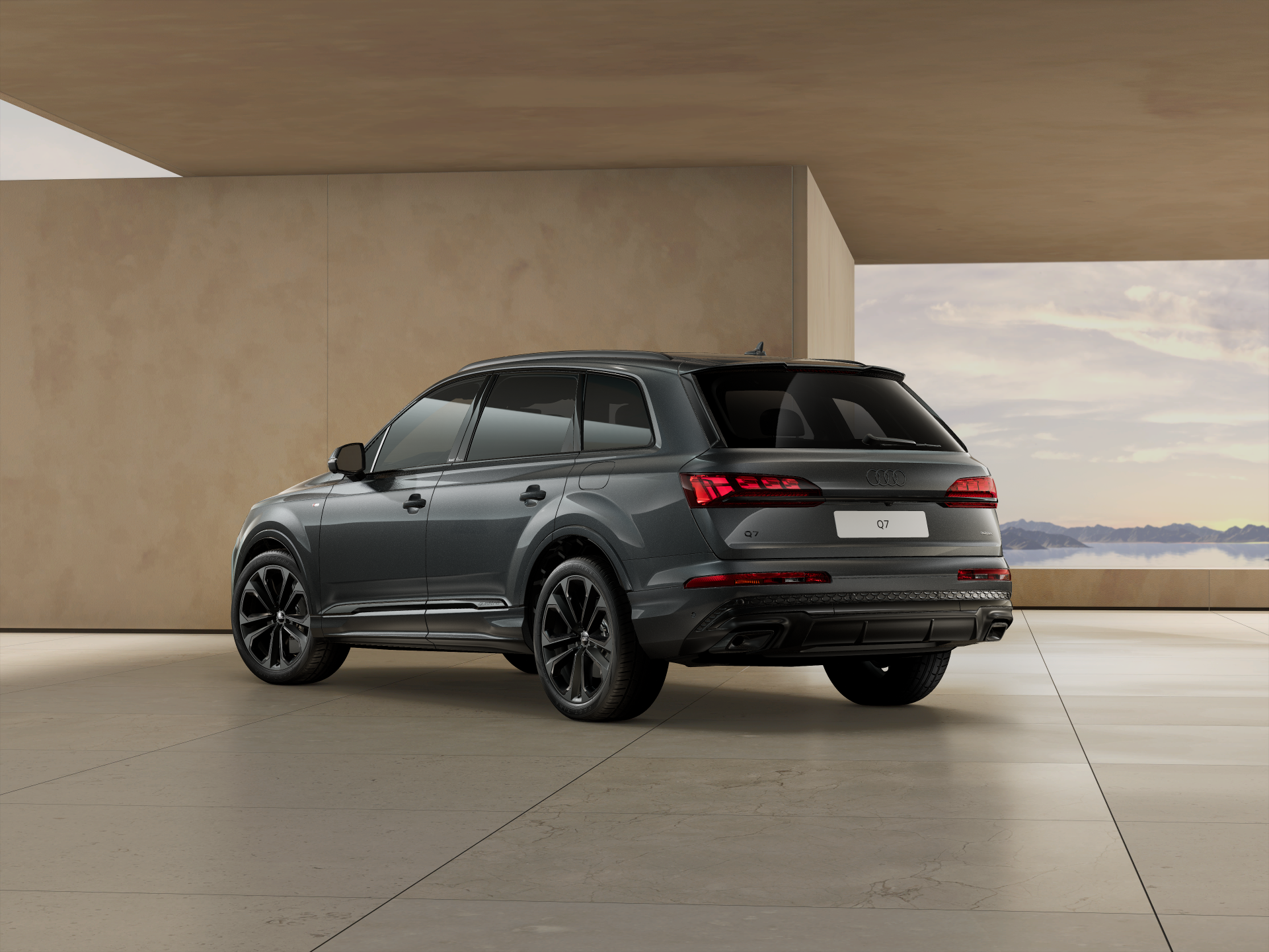 Imaginea unui Q7 S line 55 TFSI e quattro 290kW