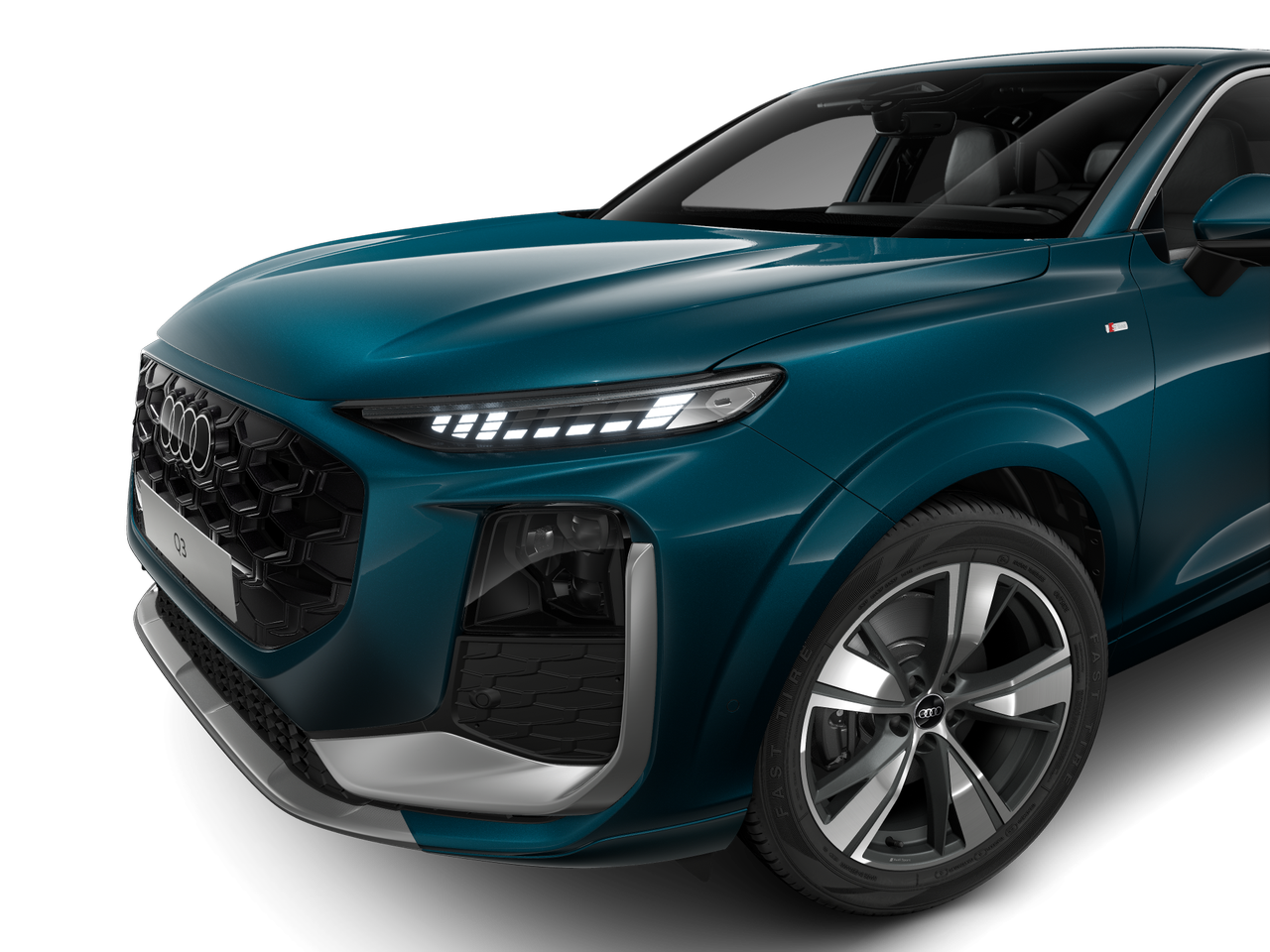 Imaginea unui Q3 Sportback 40 TFSI quattro