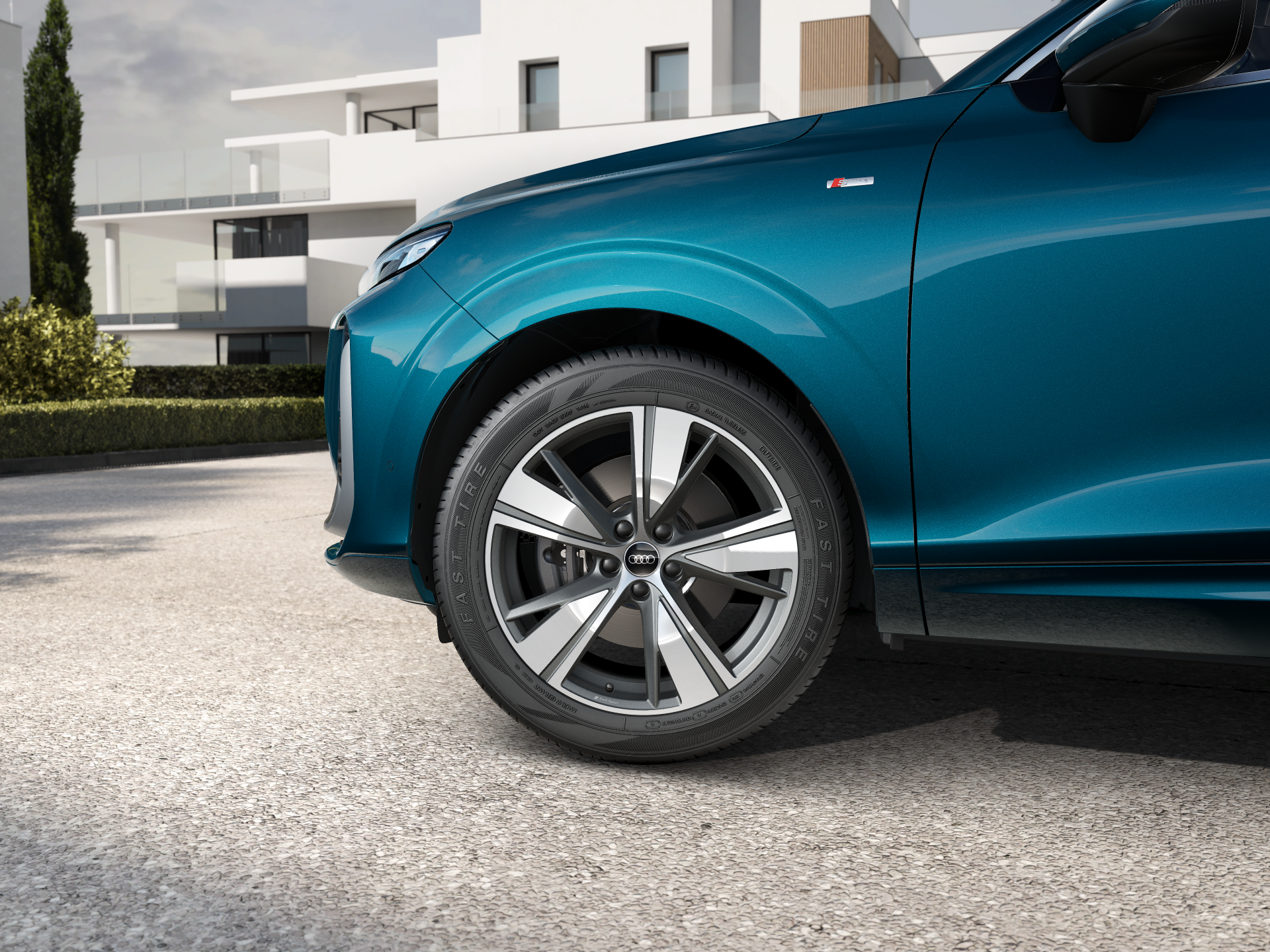 Imaginea unui Q3 Sportback 40 TFSI quattro