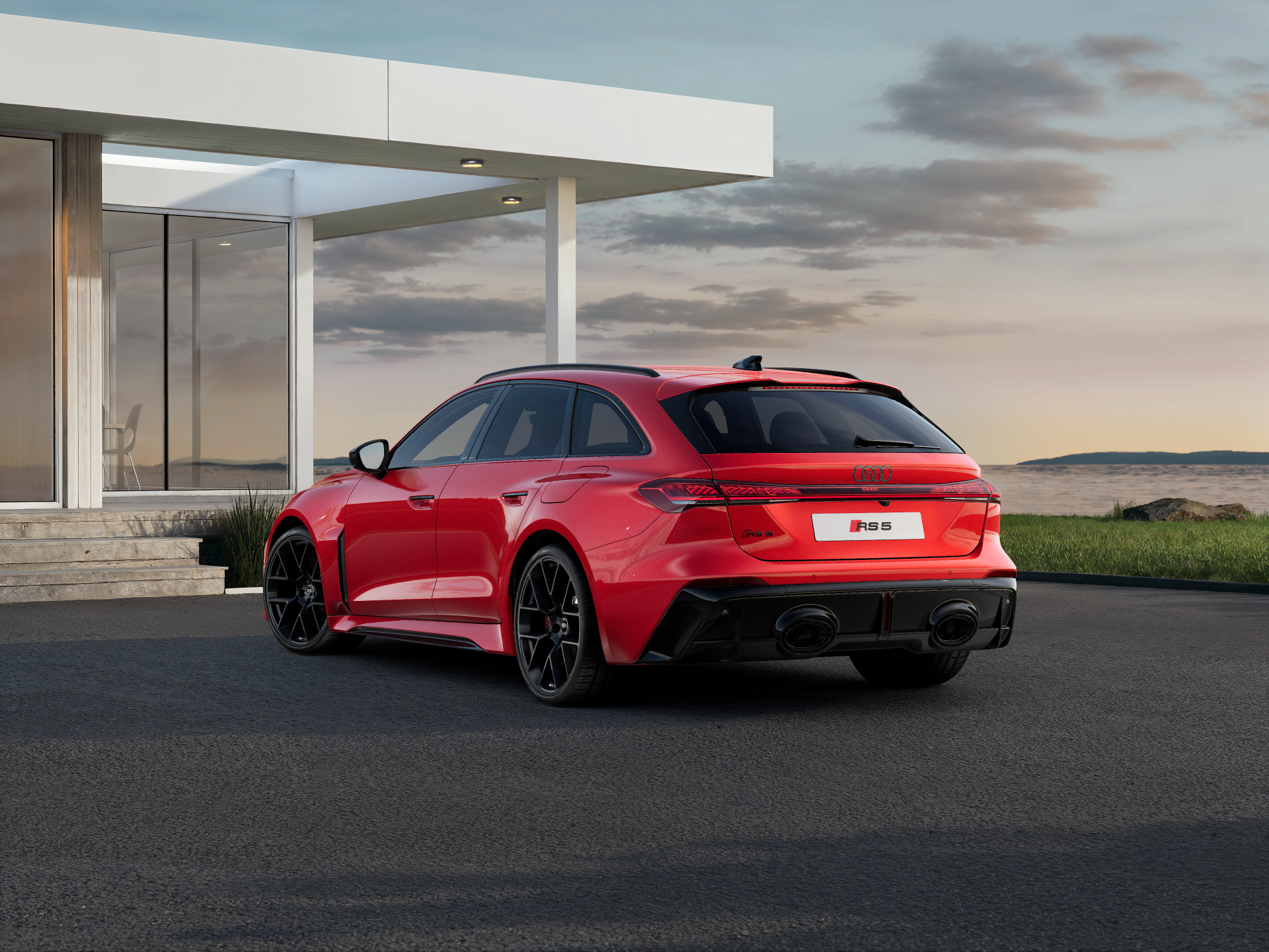 Imaginea unui RS5 Avant quattro