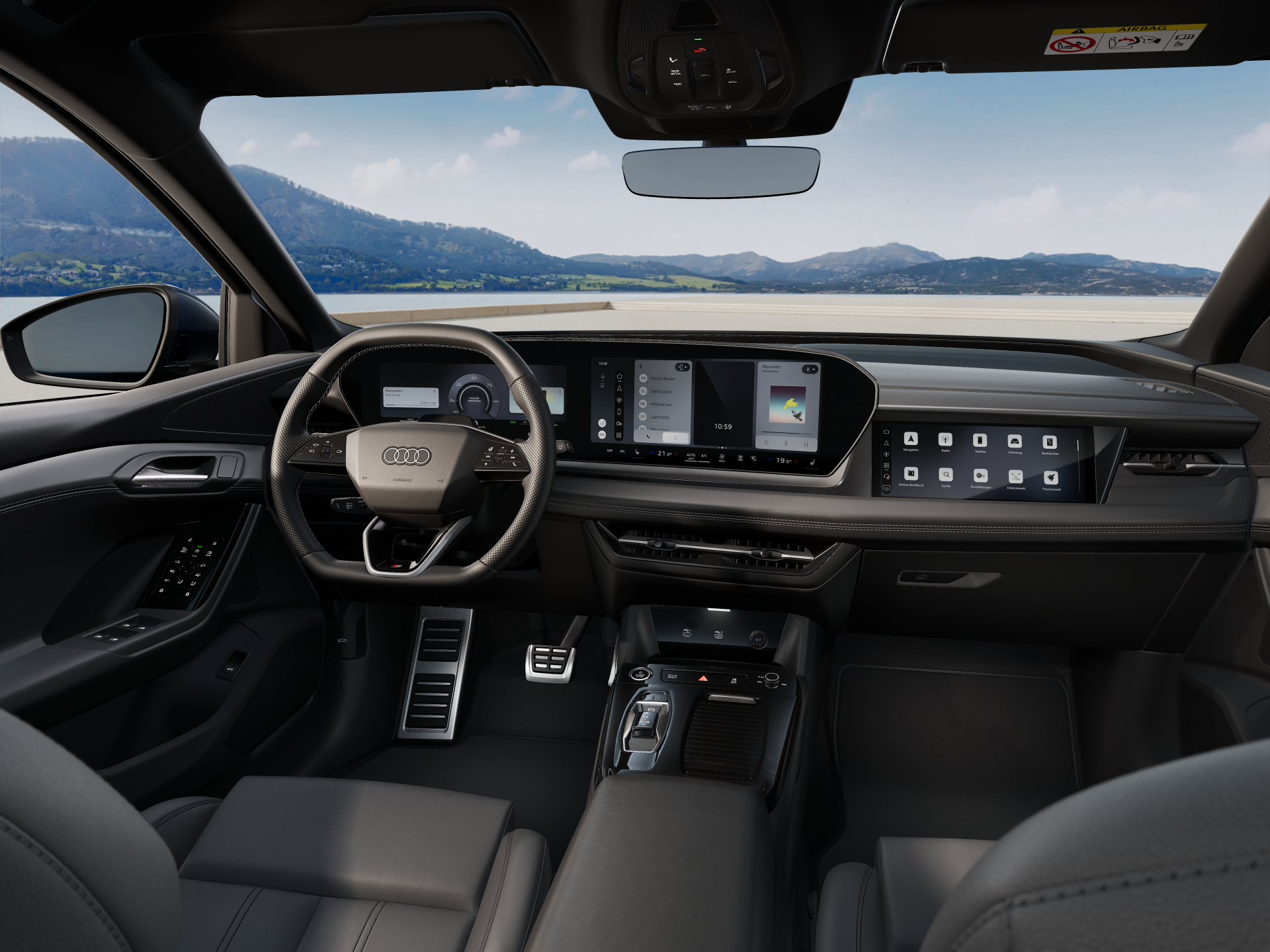 Imaginea unui Q6 e-tron quattro