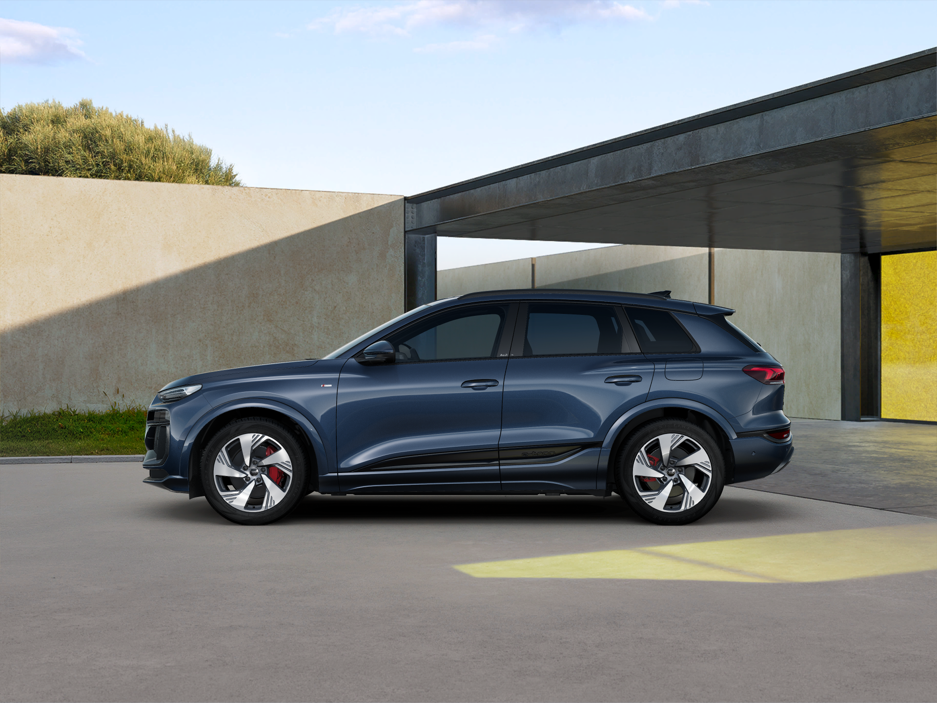 Imaginea unui Q6 e-tron quattro