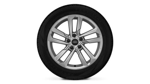 Jante aliaj usor, 5 spite paralele 17"