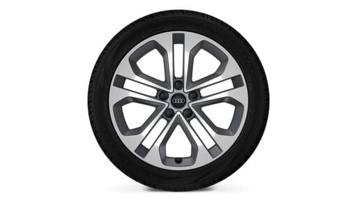 Jante aliaj usor, 5 spite duble 18"