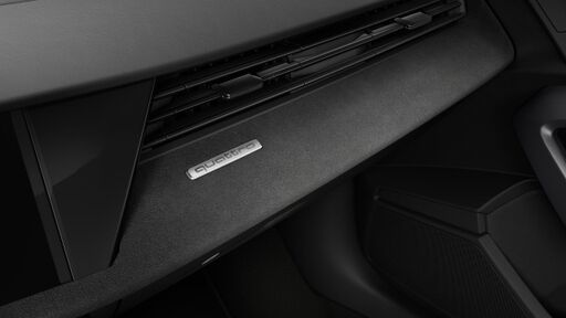 Ornamente interioare microfibra neagra