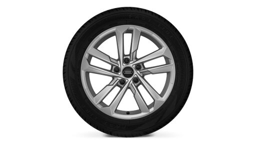 Jante aliaj usor, 5 spite paralele 17"